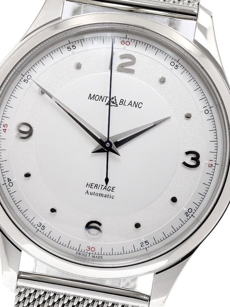 Montblanc Heritage 119945 Silver Dial Automatic Mens Watch949783